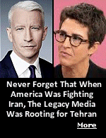 Much of the legacy media is quietly rooting for Iran. Many of these people are frothing at the mouth for Americans to come home in body bags because it would further their cause. That is not because these people particularly admire the regime in Tehran. It's because these people hate Donald Trump more than they love anything or anyone else.